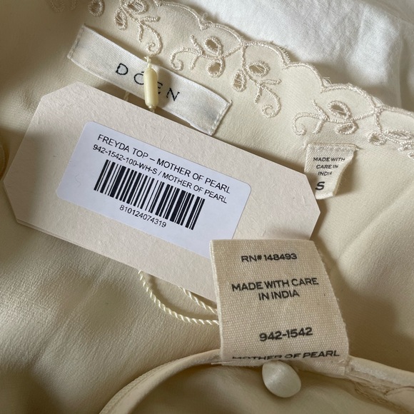 Doen Heirloom Freyda Silk Top - Picture 4 of 8